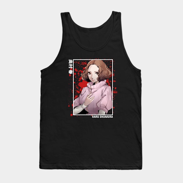 Haru Okumura Persona 5 Tank Top by Otaku Emporium